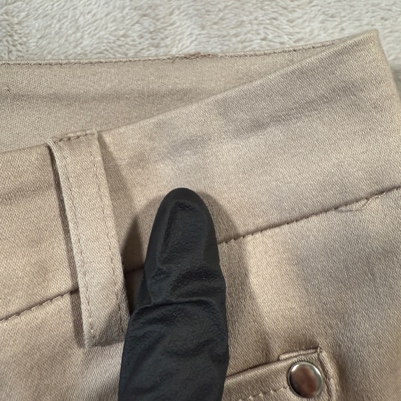 Vintage Cache Pants Womens Size 2 Beige Capri Y2K NWT - Picture 13 of 15